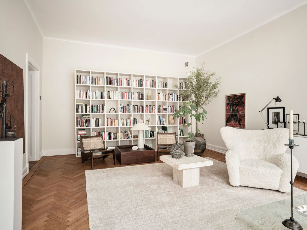 瑞典宽敞明亮的优雅公寓设计-26