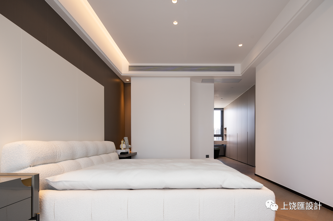 奶油风尚 · 王新涛 135㎡平层空间设计丨中国上饶丨博洛尼全屋定制-33