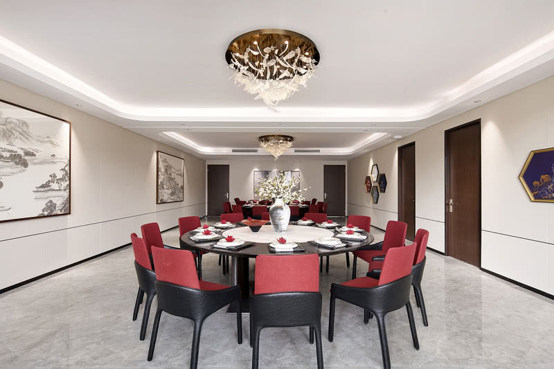 绍兴港龙·铂樾府售楼处 | 现代与古典的完美融合-25