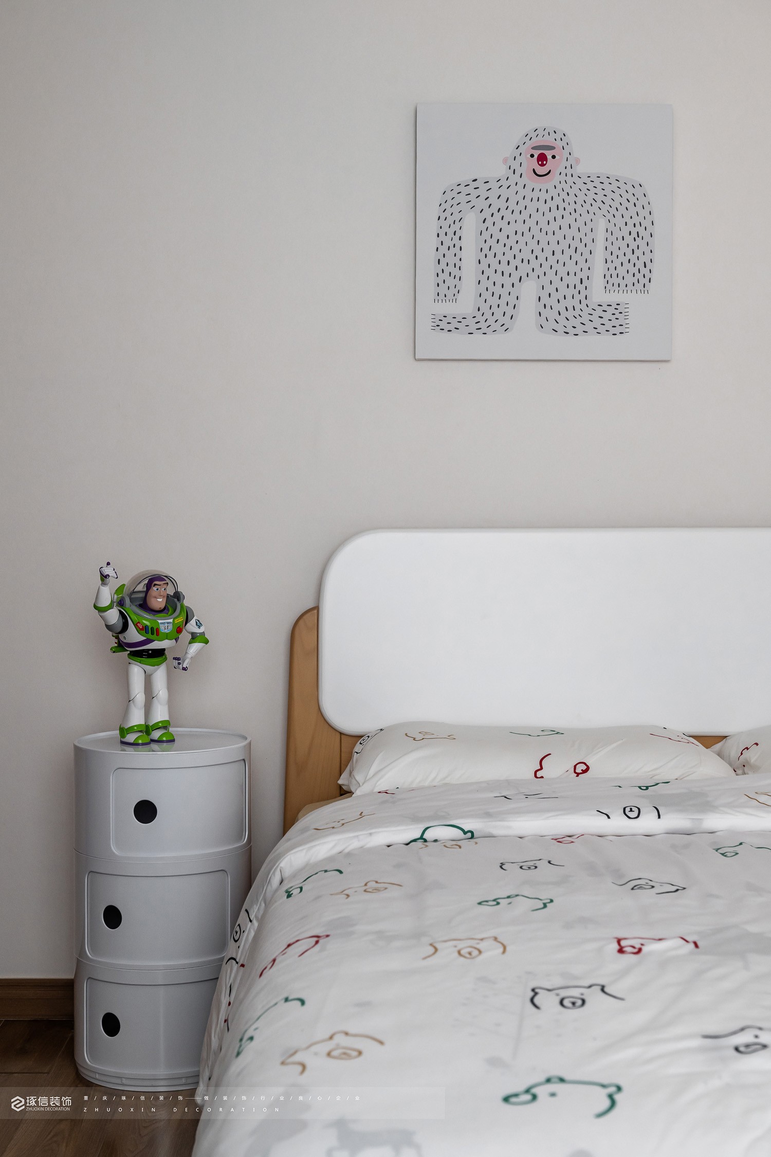 129 平精装房改造现代家丨琢信装饰-20