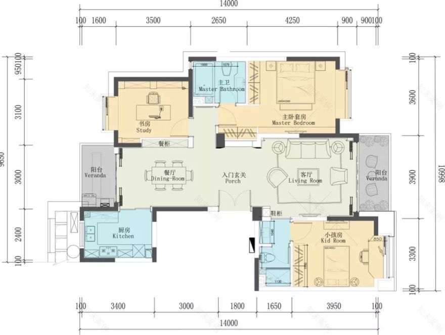 【东元设计】 | 上海浦东陆家嘴,尚海郦景名苑125㎡大两房时尚经典,138㎡小三房艺术东方-34