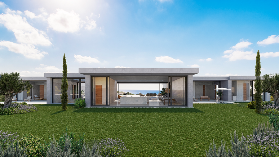 18 位建筑大师的伊维萨岛私人别墅设计,自然融入奢华-30