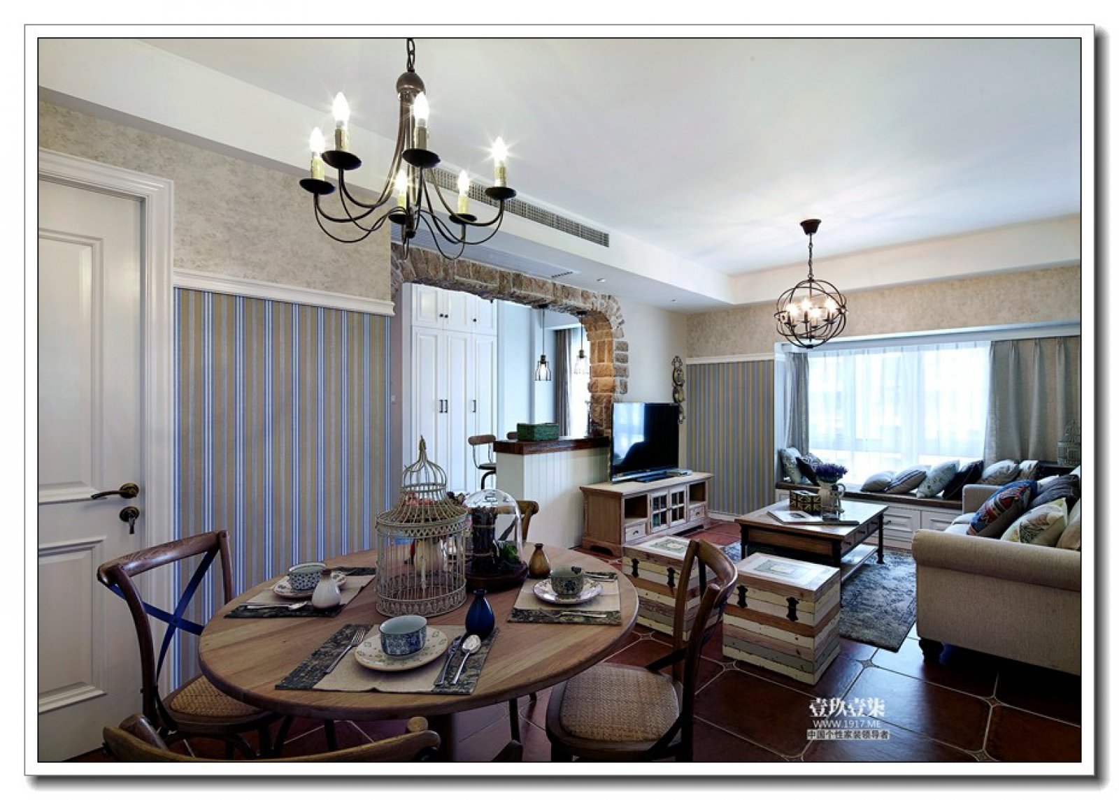 美式乡村风格住宅设计-13