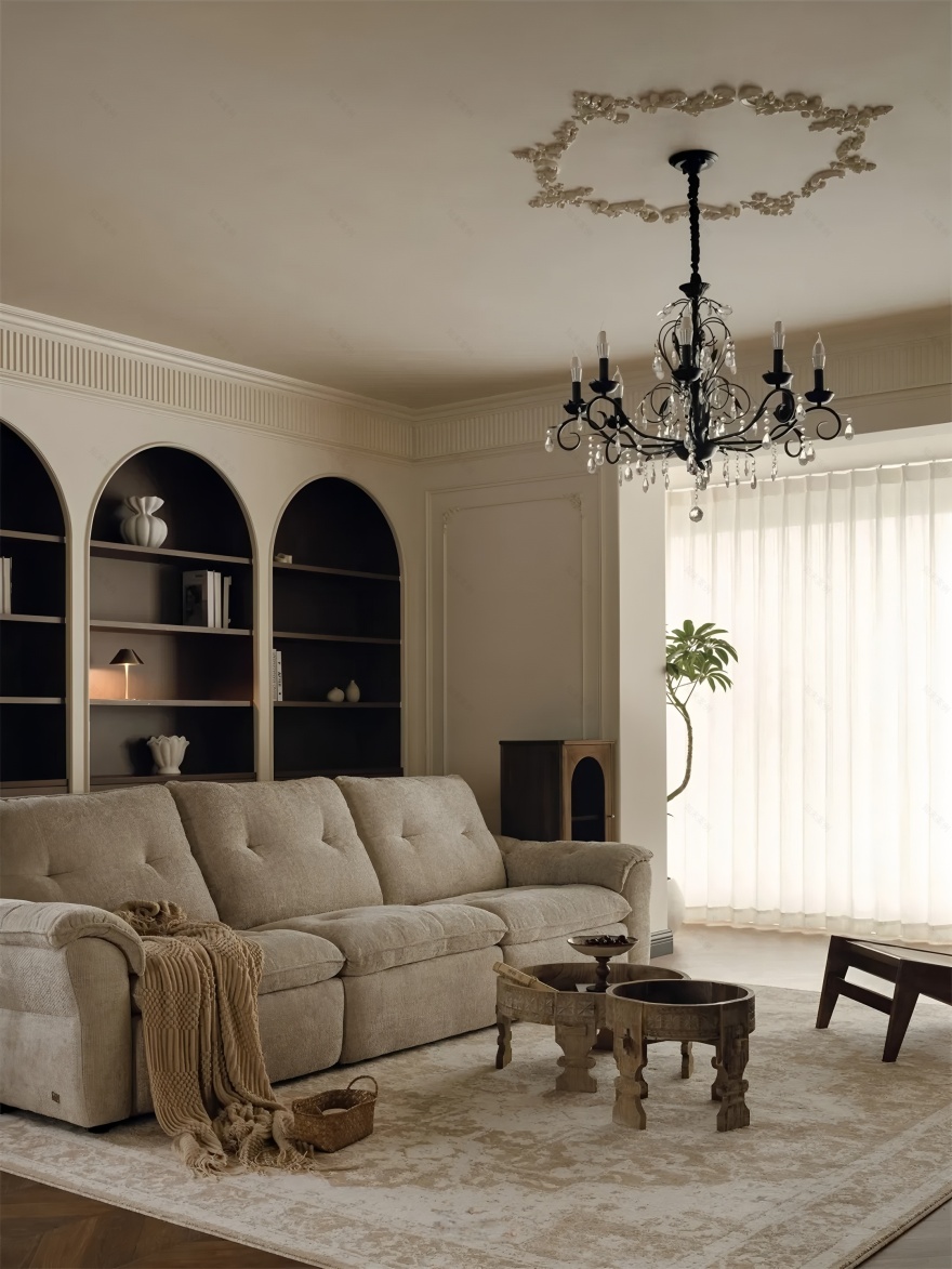 西安龙湖景粼天旭 166㎡丨中国西安丨几何空间设计-20