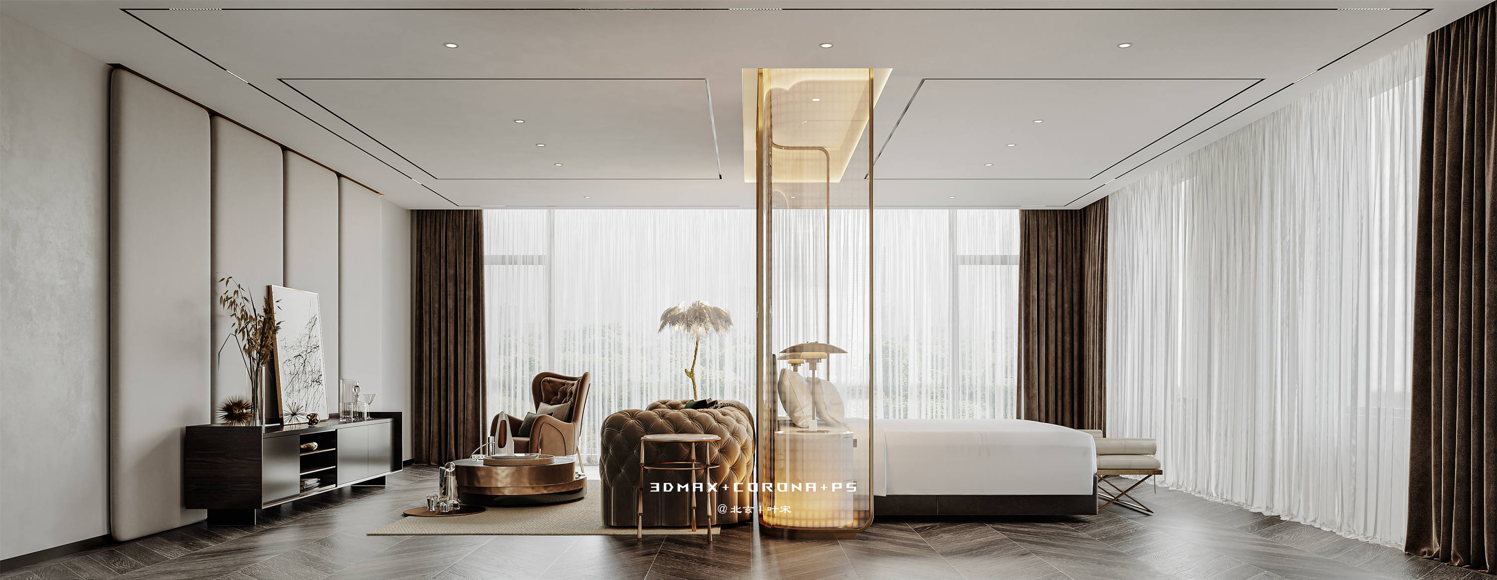 意式轻奢风别墅设计-9