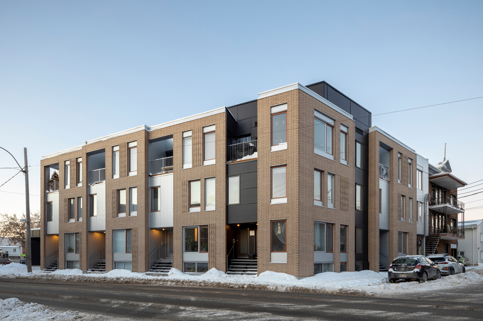 奥齐亚斯公寓丨加拿大魁北克丨Quinzhee Architecture-30
