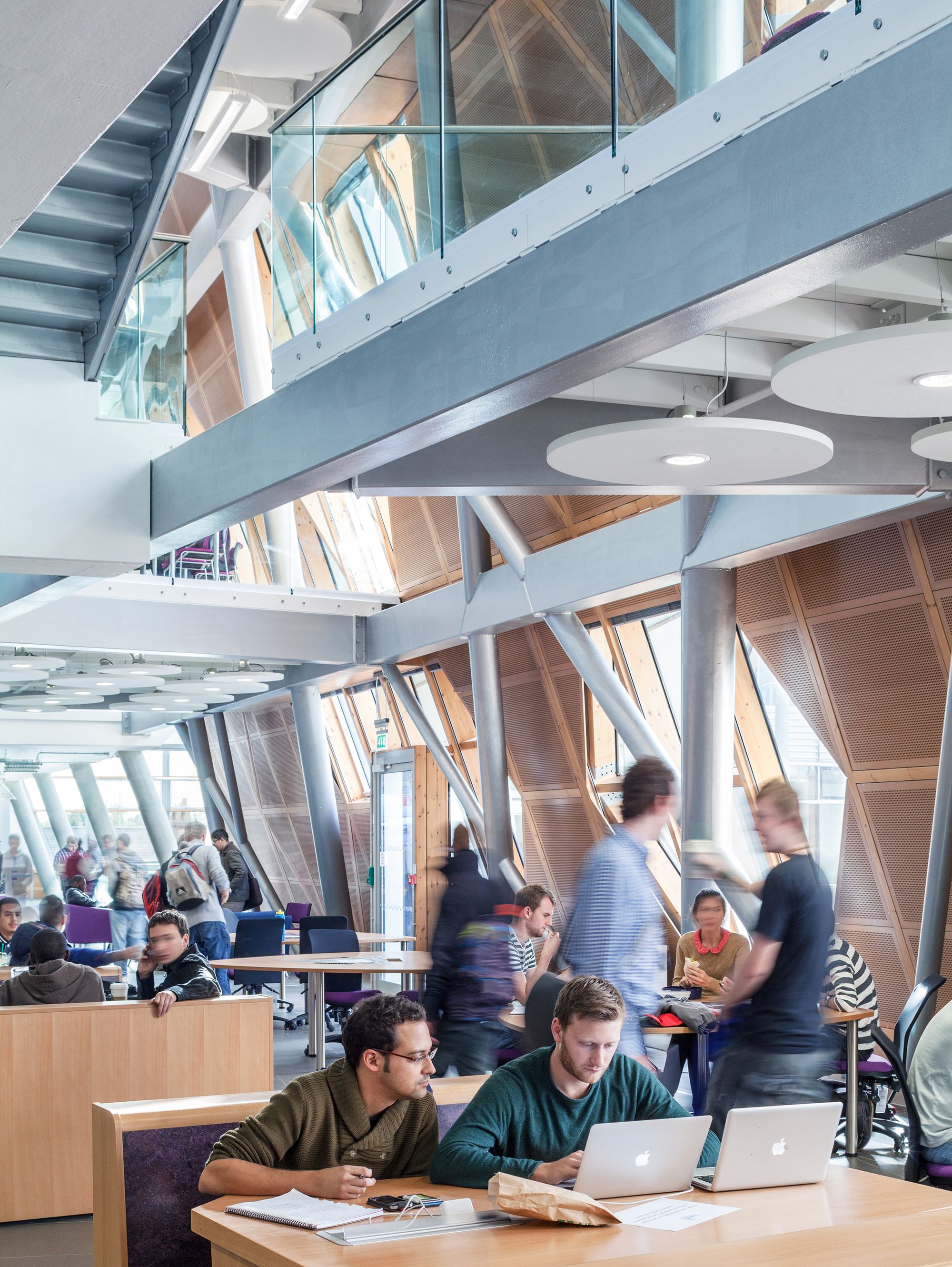 英国考文垂大学工程学院,灵活互动的空间设计-28