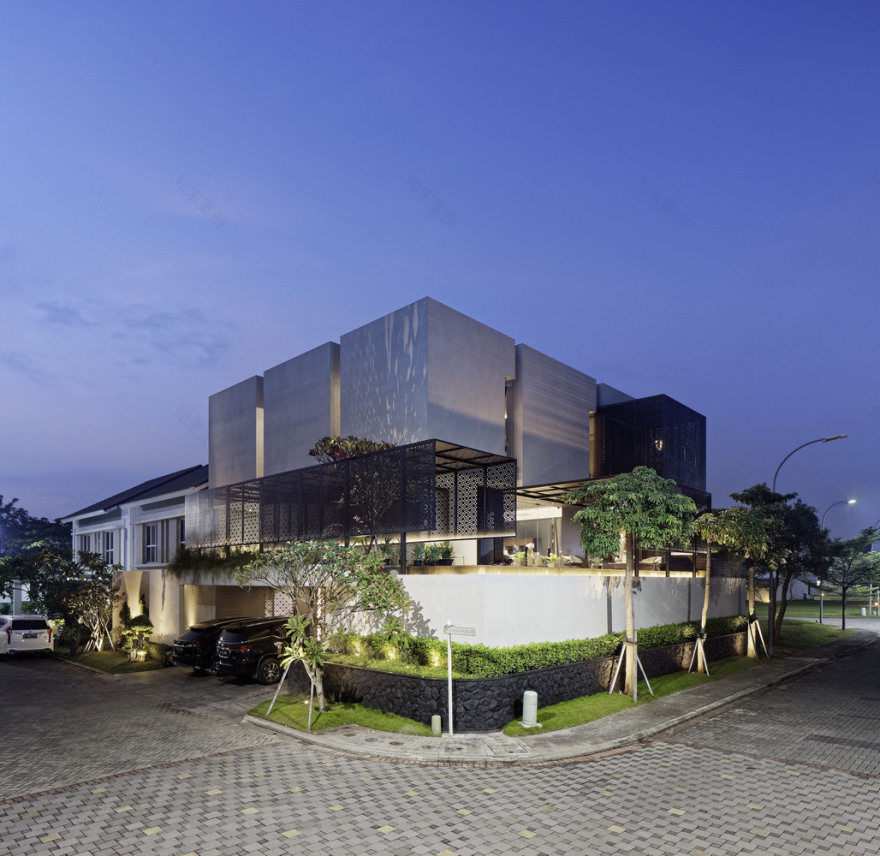 印度尼西亚 Rubic JG 住宅丨Gets Architects-21