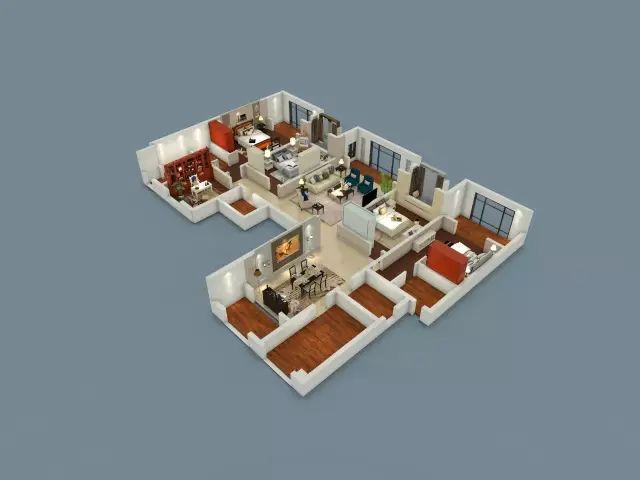 博洛尼家居效果图展示-7