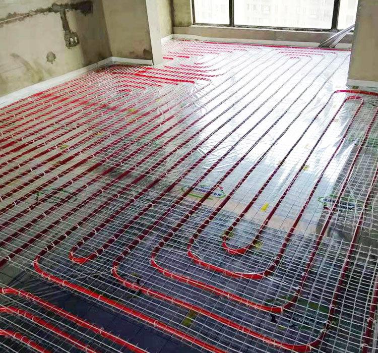 
上海闵行虹梅路别墅地暖安装示意图_威能炉 -7