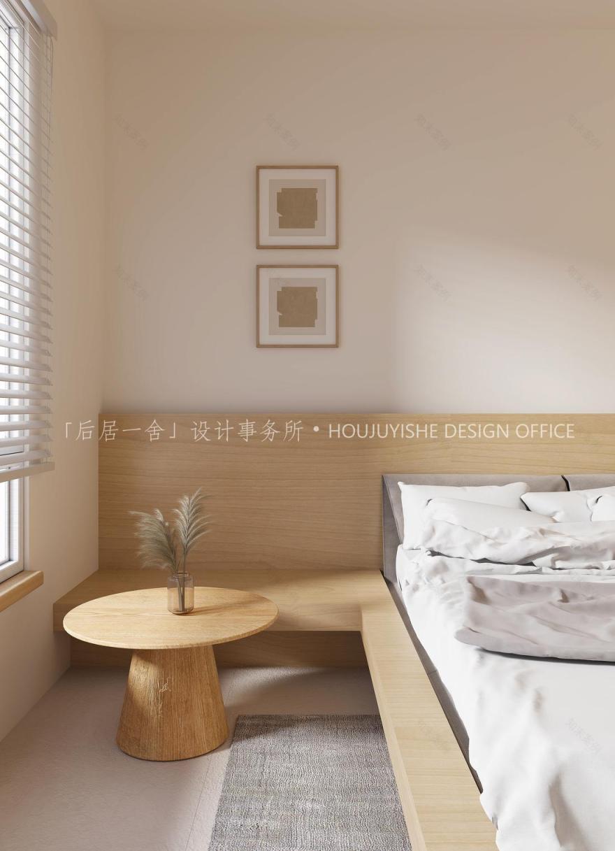 珠海华发新城简约原木风居家空间设计丨中国珠海-14