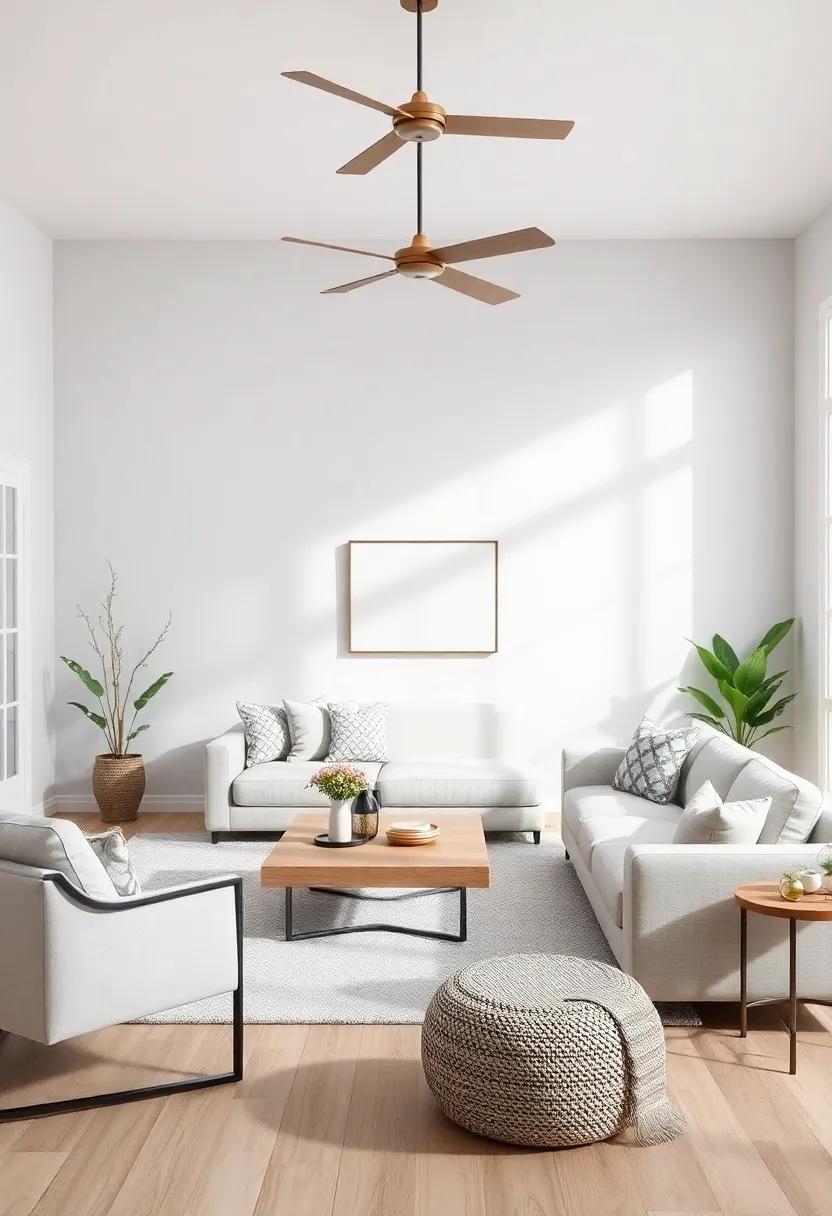 设计中性农舍风格客厅营造优雅宁静氛围-208