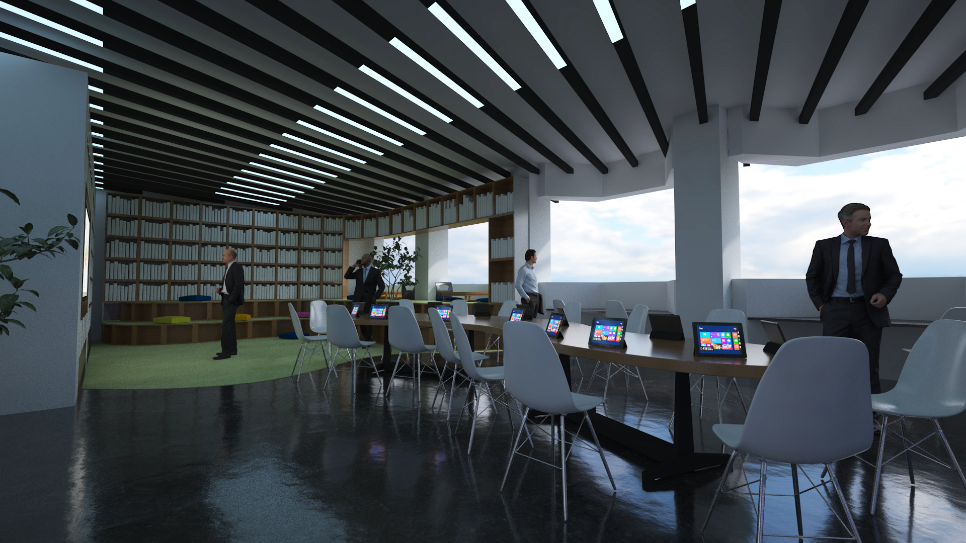 中电联CEC,企业内部展厅-6