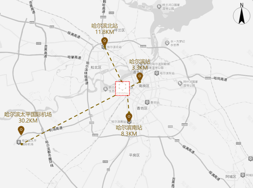 哈尔滨道里河源街桔子水晶酒店丨中国哈尔滨丨ABH 亚筑设计集团-10