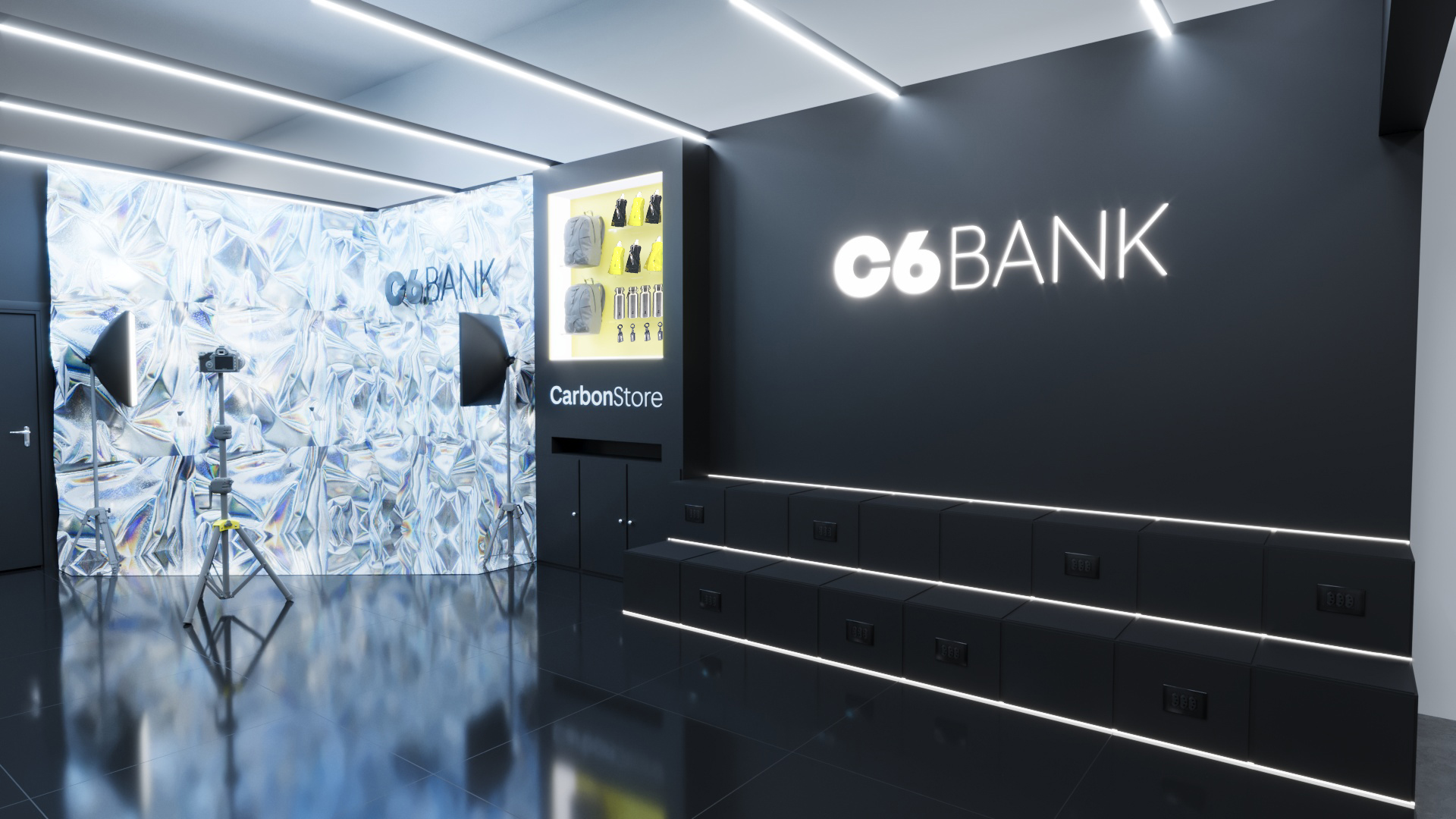 C6 Bank 银行展位设计丨巴西圣保罗-7