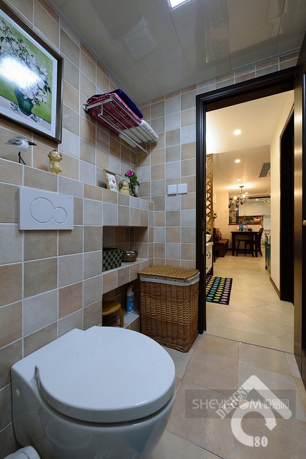 八零年代设计——100平混搭风格公寓-12