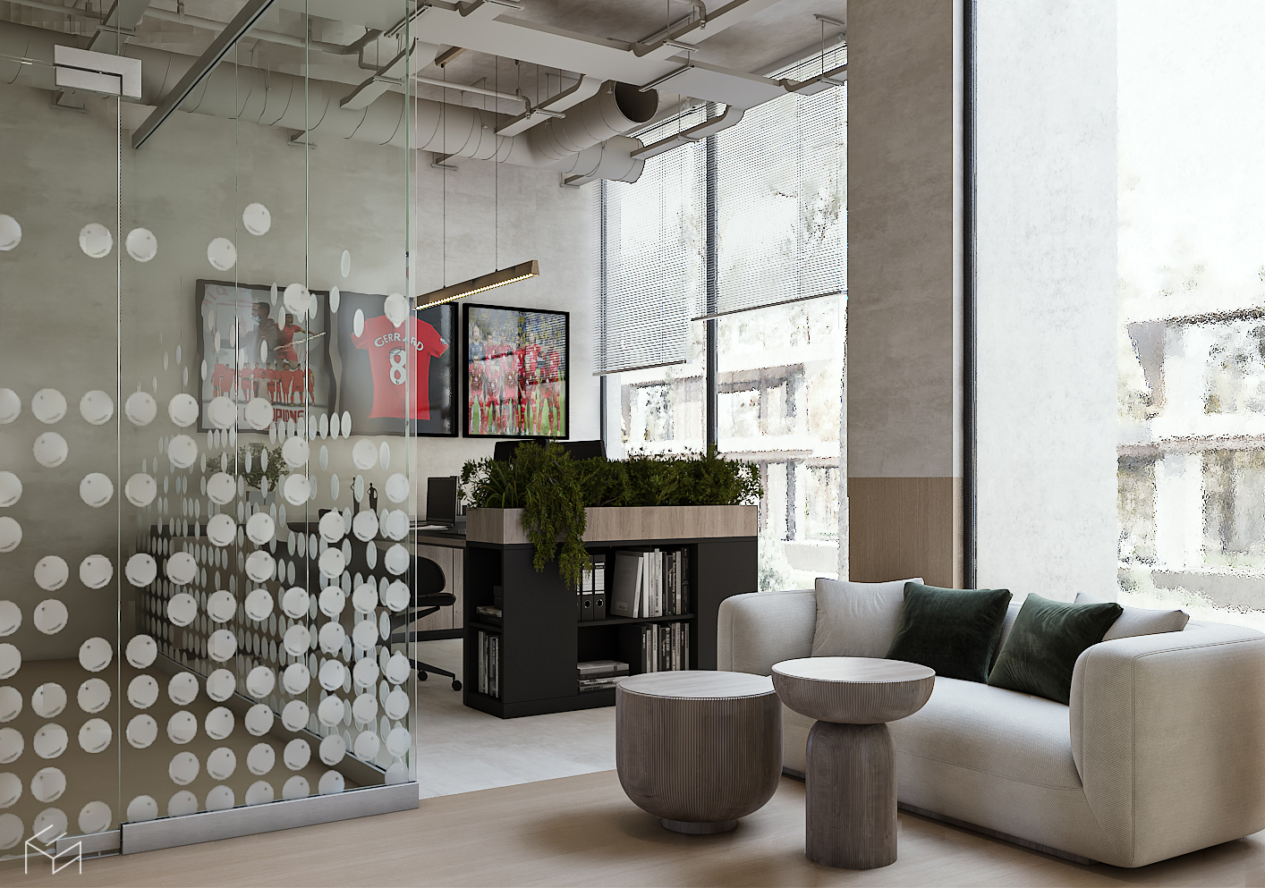 足球俱乐部办公室设计丨沙特阿拉伯-13