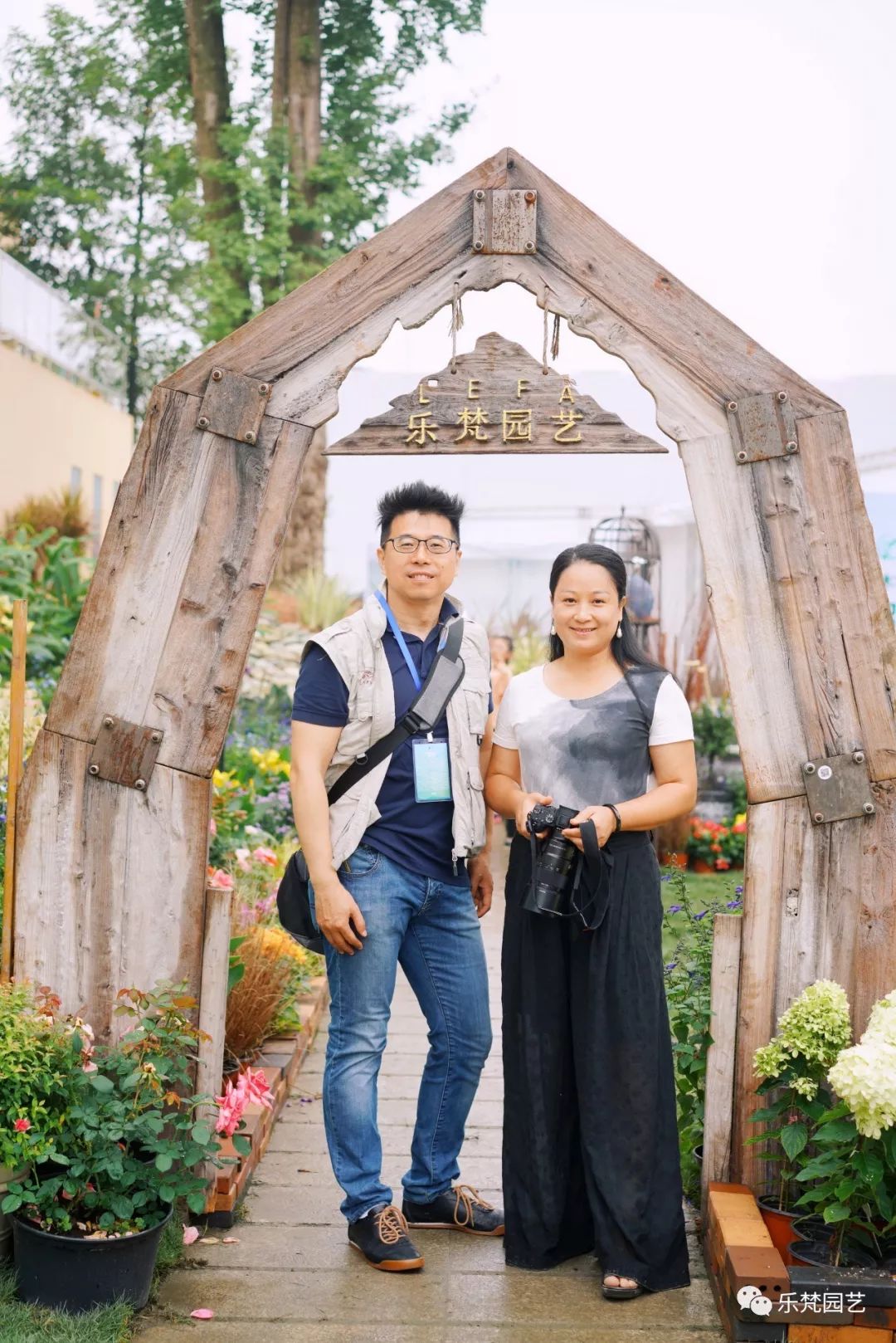 乐梵园艺打造成都花木博览会快闪花园,惊艳全场-43