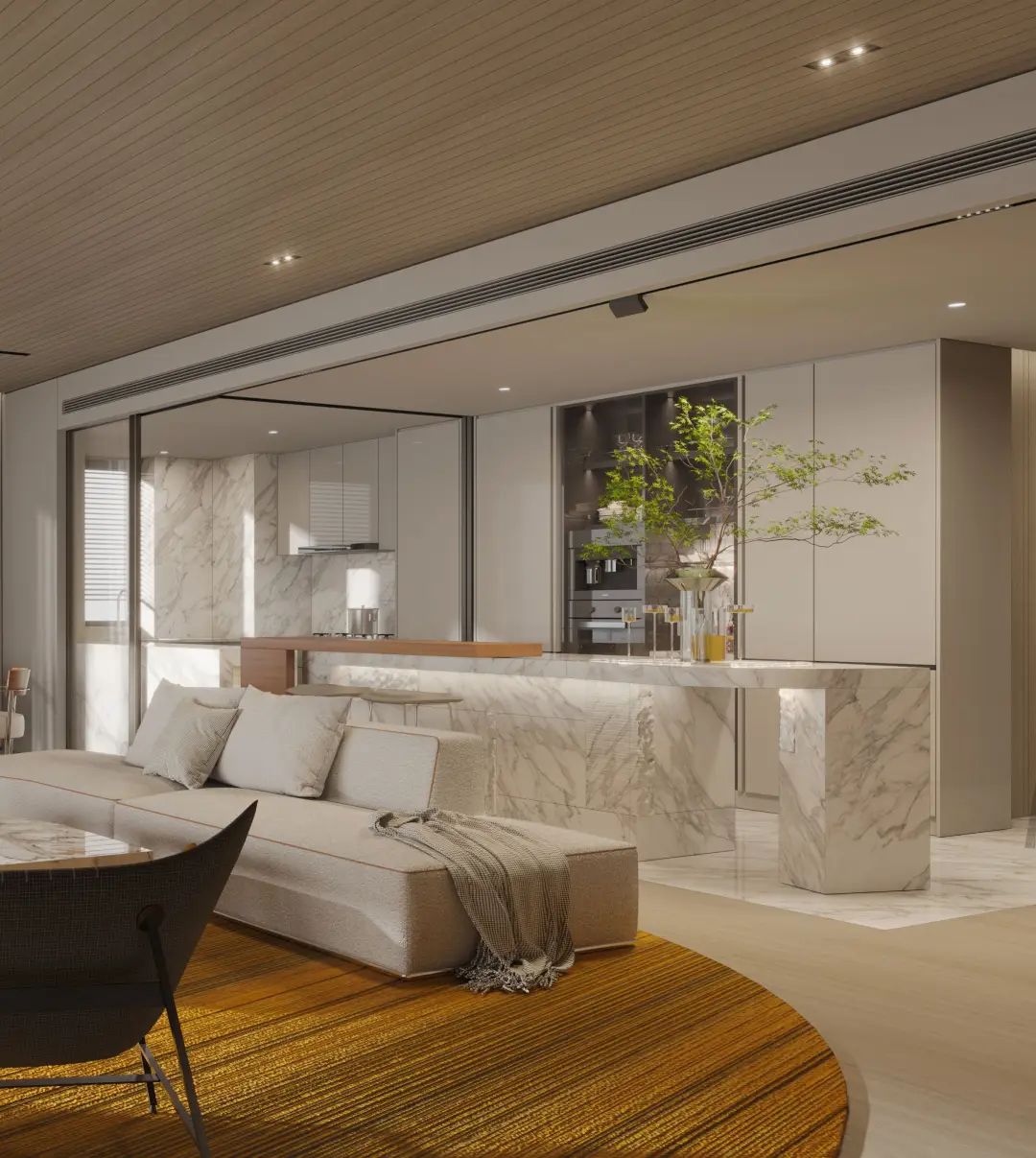 WSD·世尊丨成都「金茂璞逸锦江」两套样板间&公区大堂&架空层-54