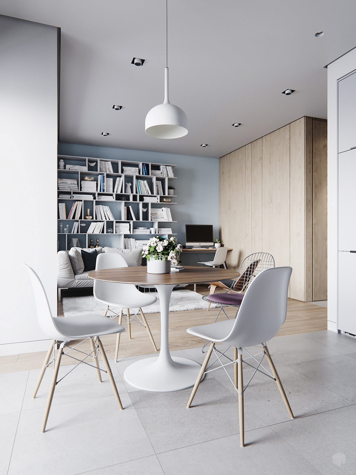 极简北欧风 | 50 平米小宅的舒适机能空间-10