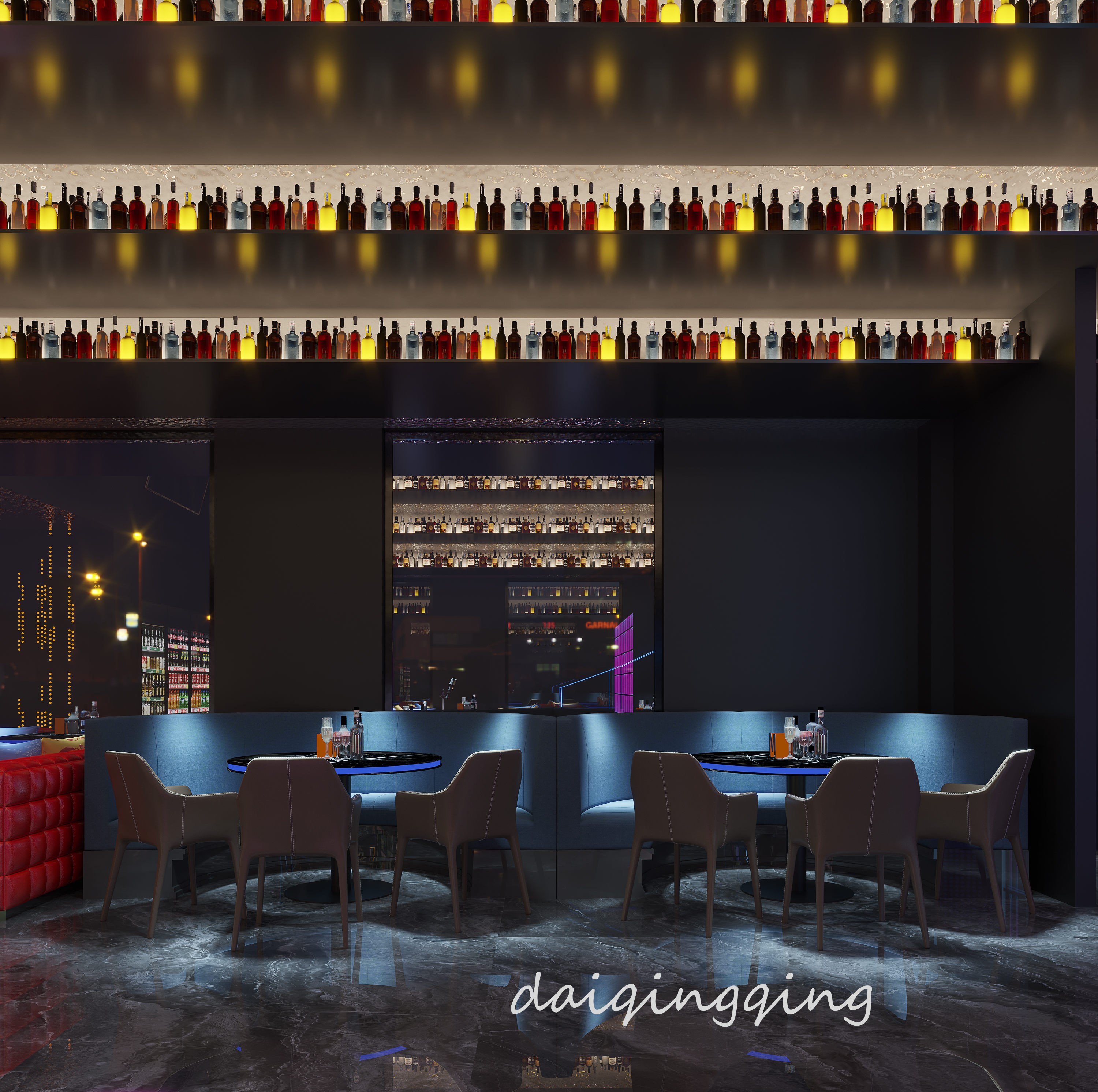 星夜传图酒吧工装设计-7