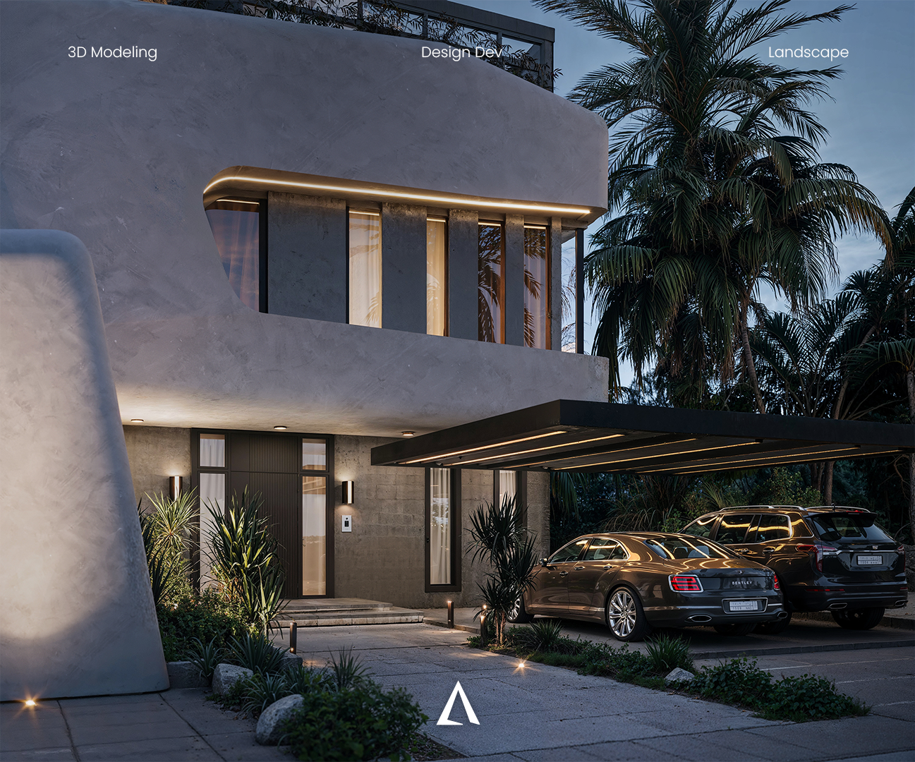 Curved Horizon Villa - KSA-3