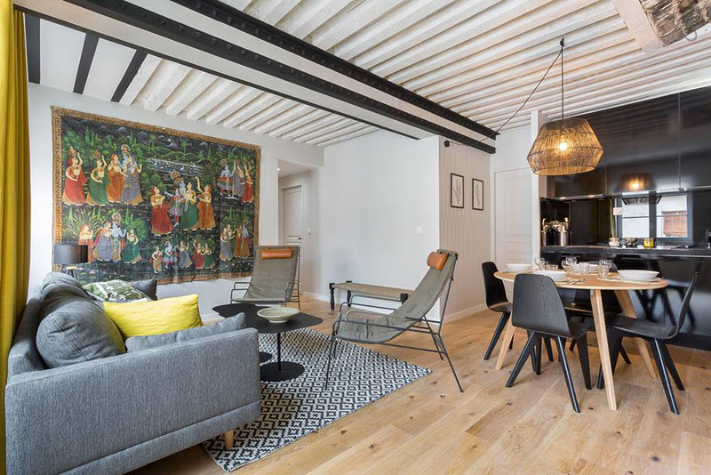 法国里昂 55 平米明亮功能型租赁公寓-6