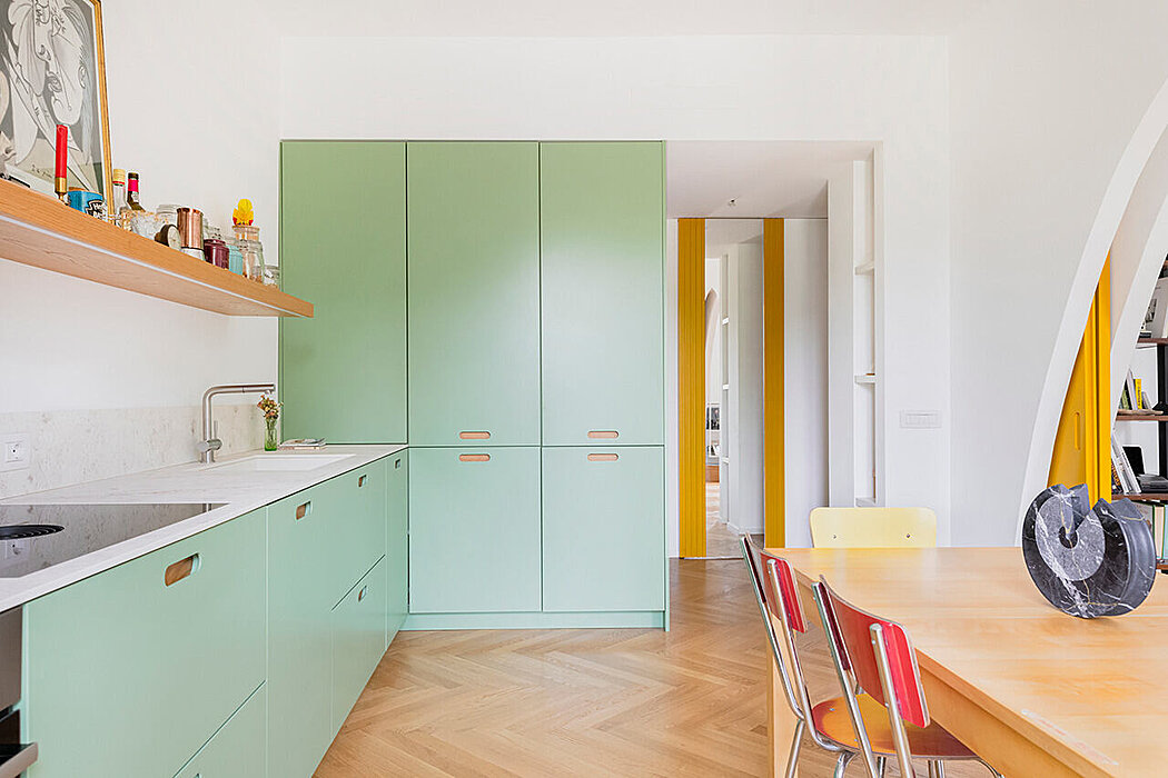 普里内蒂宅邸丨意大利米兰丨tIPS Architects-6