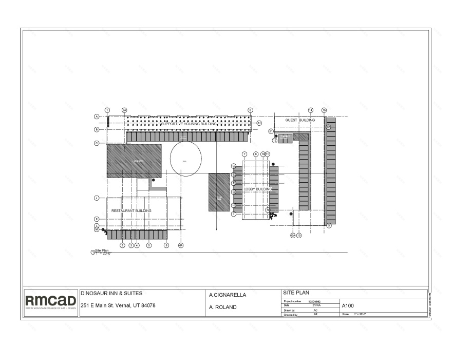 Dino Inn(恐龙旅馆重新设计项目)丨美国犹他-19