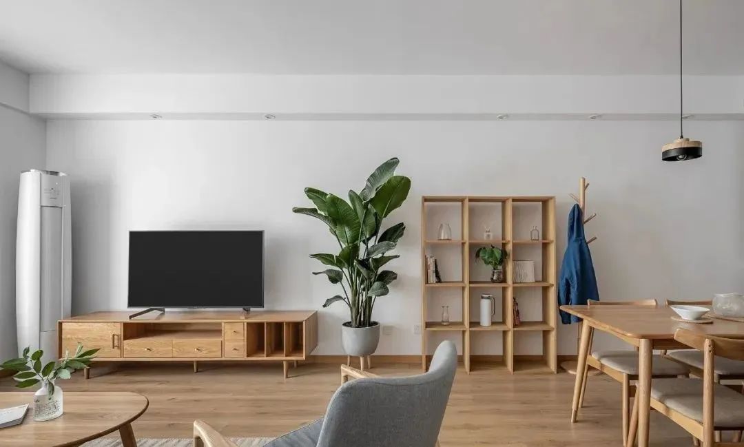 95㎡原木三居室,自然休闲风的设计解读-14