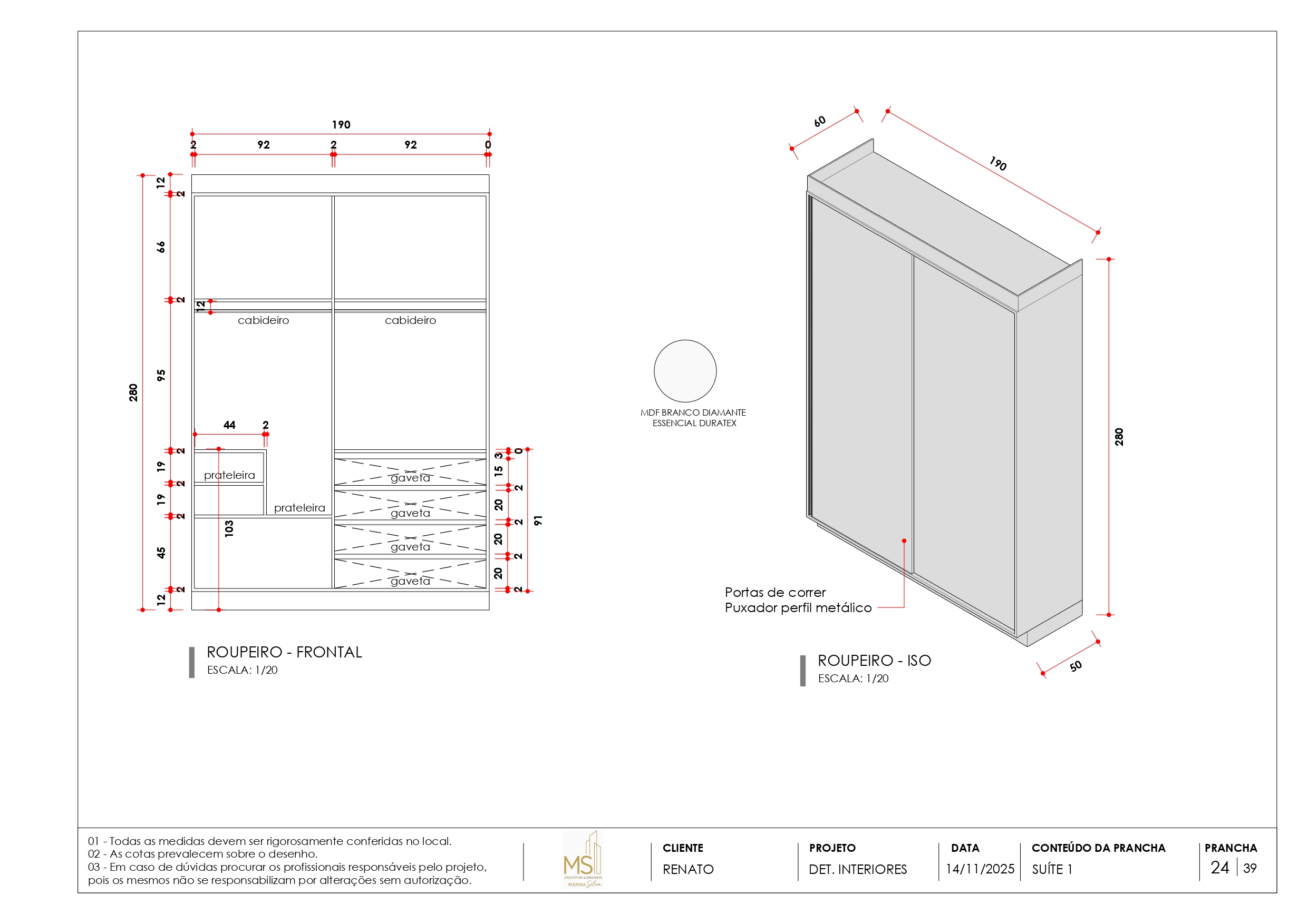 DETALHAMENTO DE INTERIORES CASA R-23
