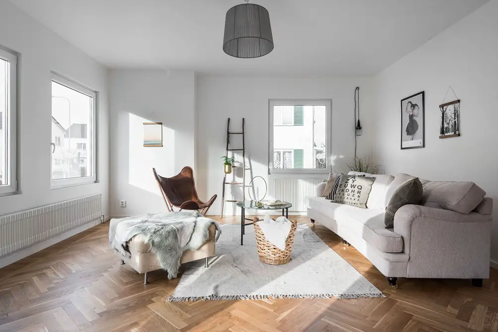 晨光微曦，等待春归的温暖公寓-3