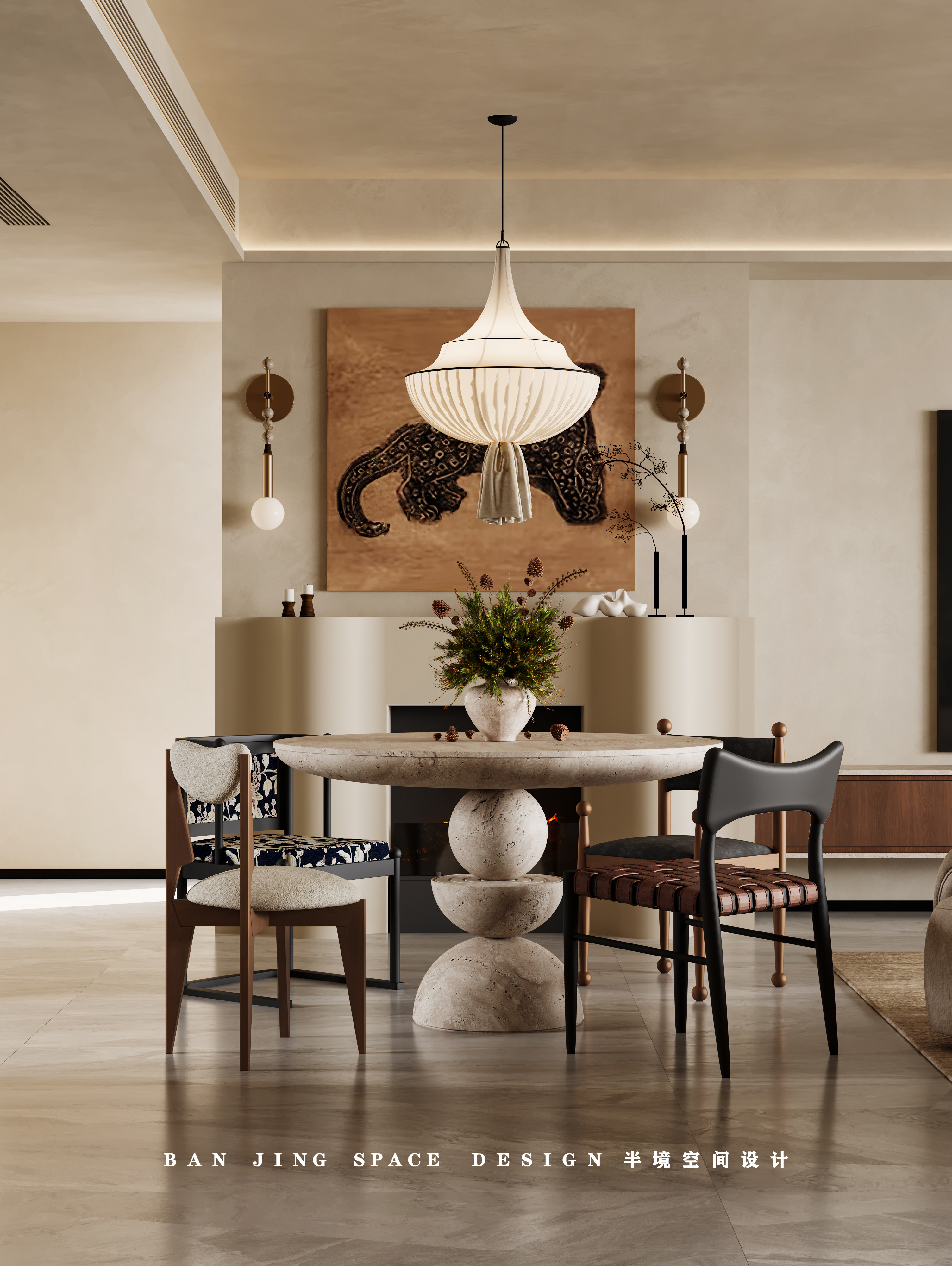 半境空间:金地峯范（精装）丨中国长沙丨半境空间设计-9