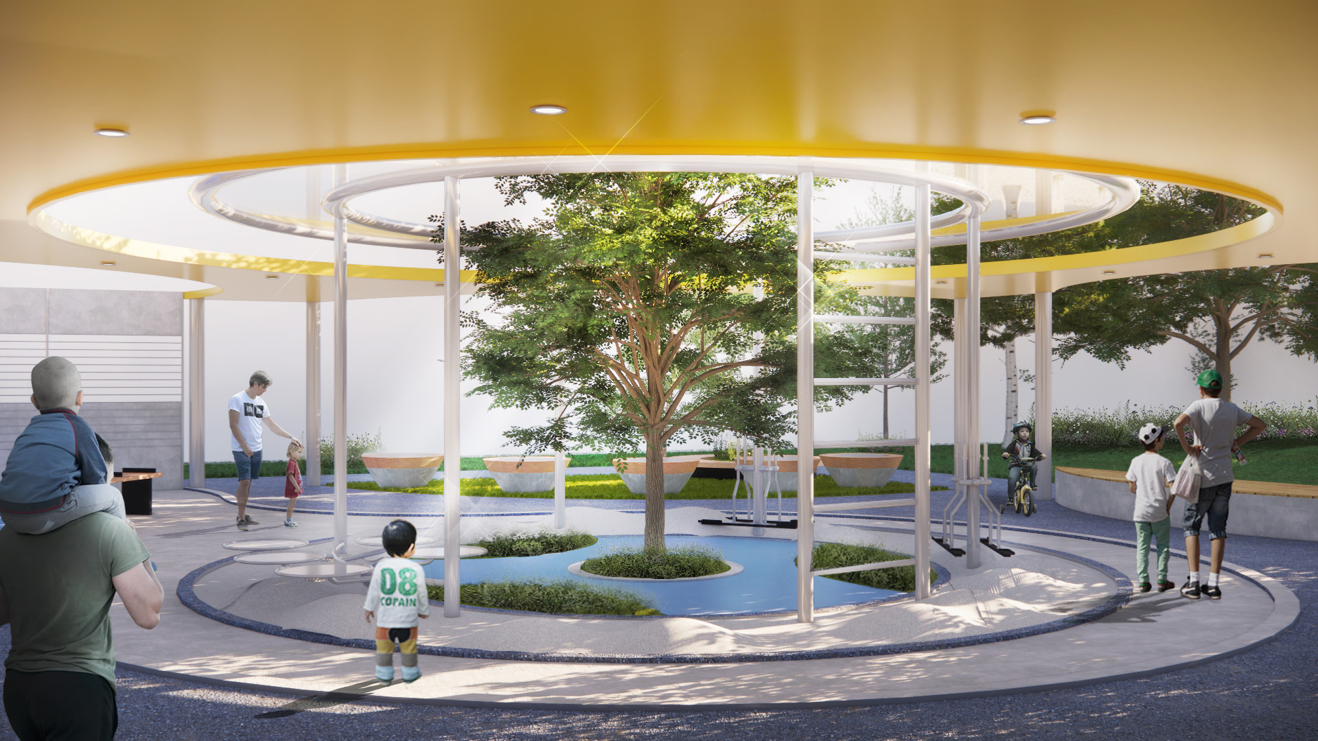Public environmental space design-1