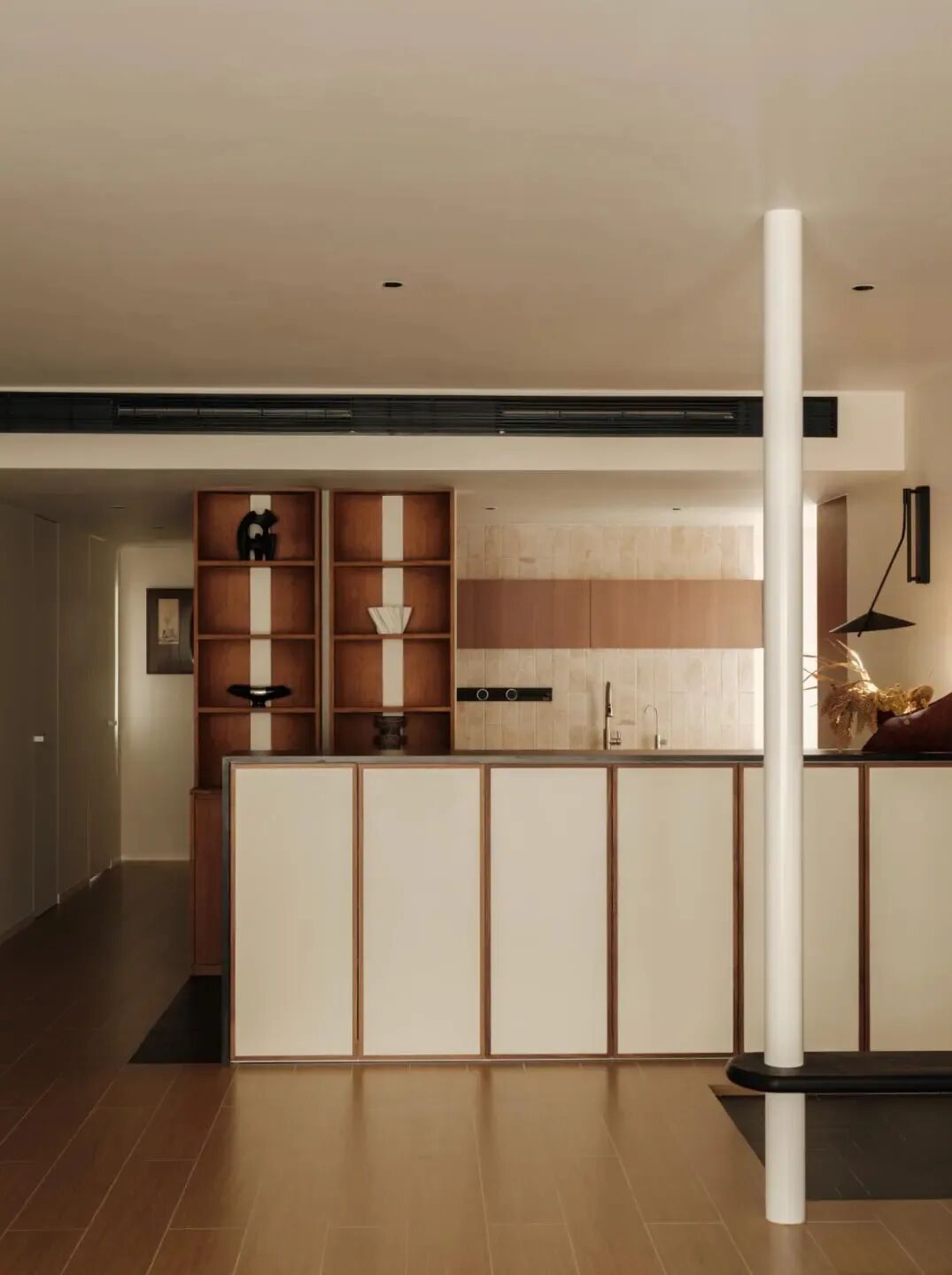 135㎡木色暖调松弛家私宅设计丨中国重庆丨苑邸设计-13