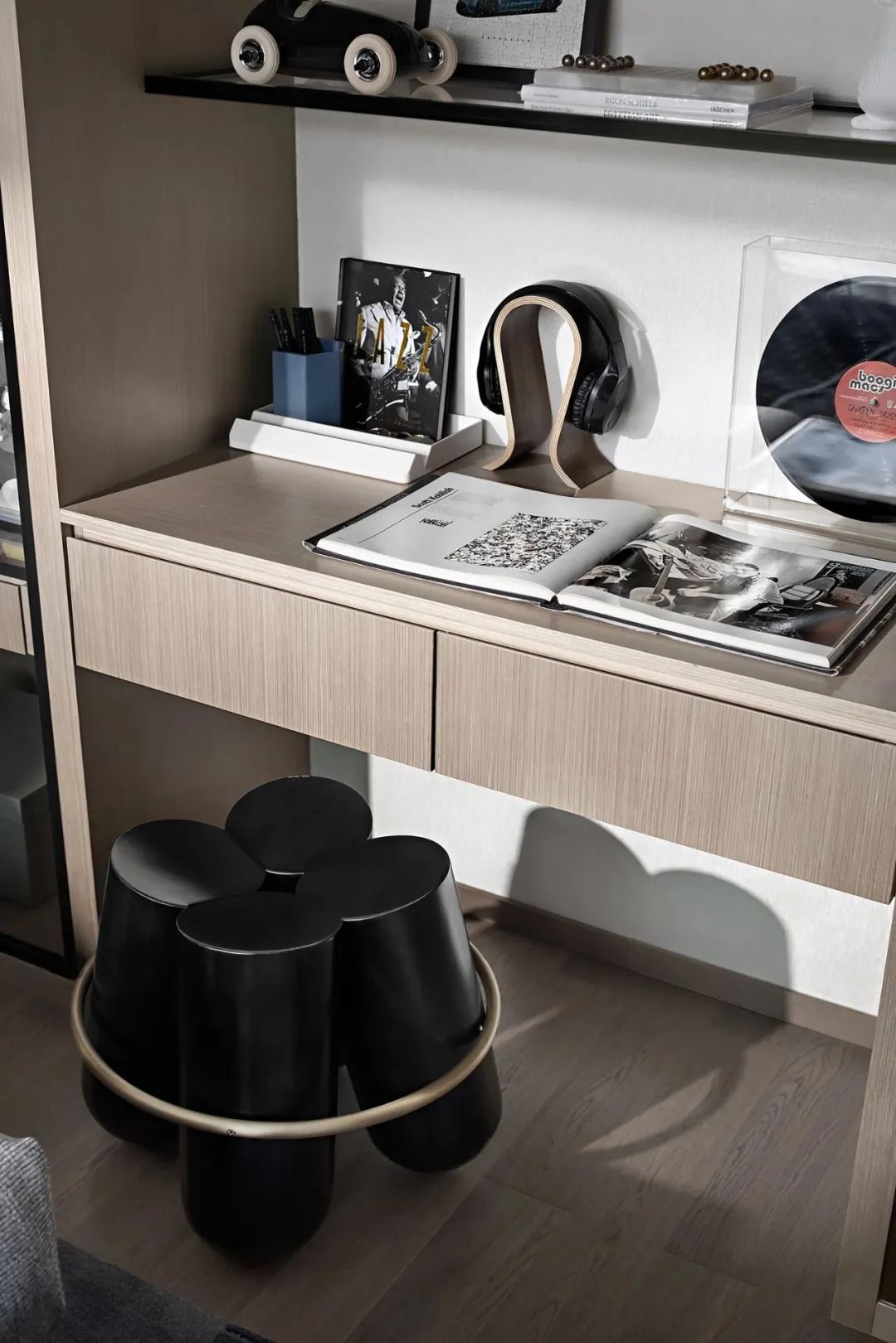 日式和风+潮玩元素，自由形态的空间之美 | 伶居设计-82