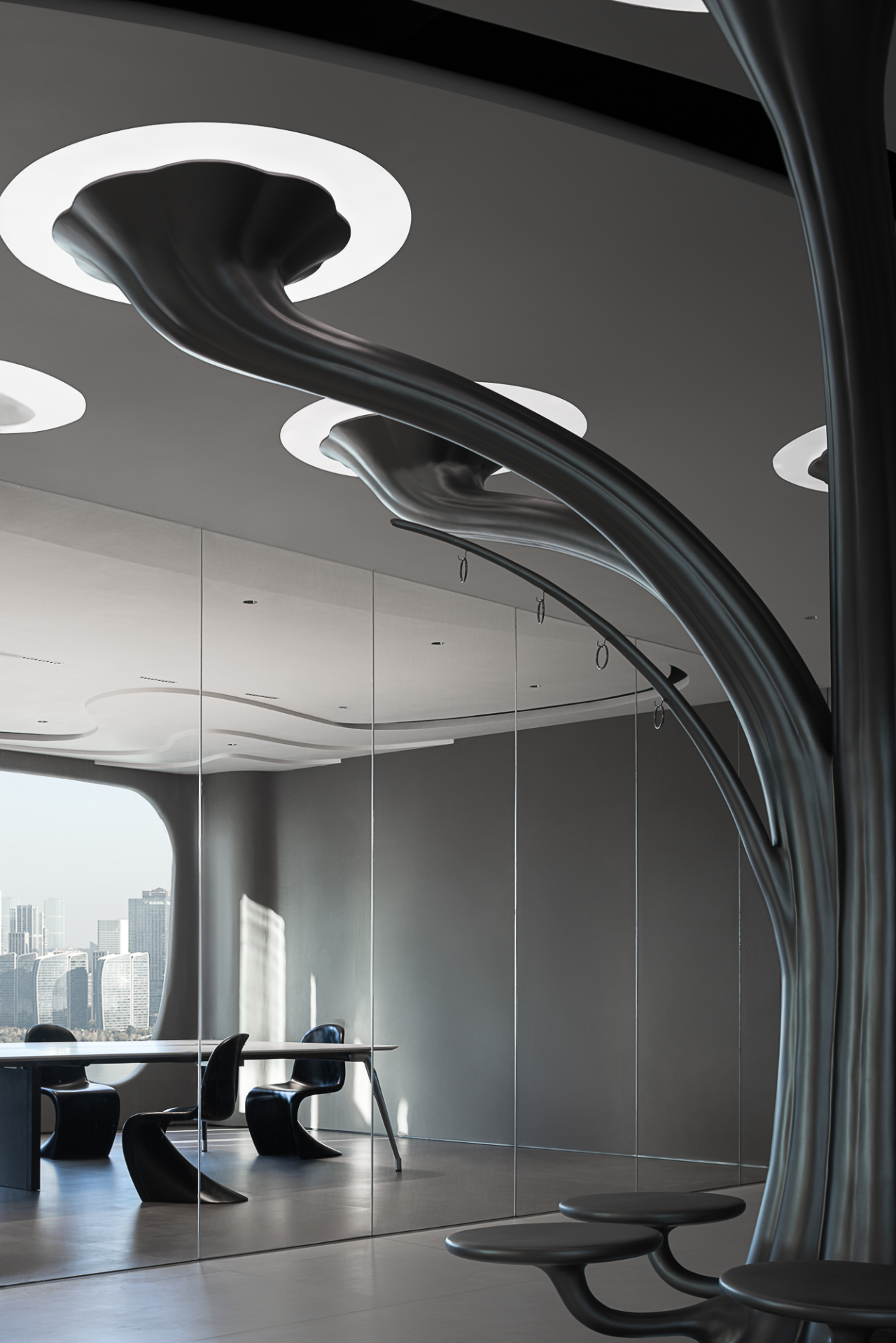 新作｜池陈平:云巅造境,引水入席丨中国杭州丨OTL本体建筑空间设计-48