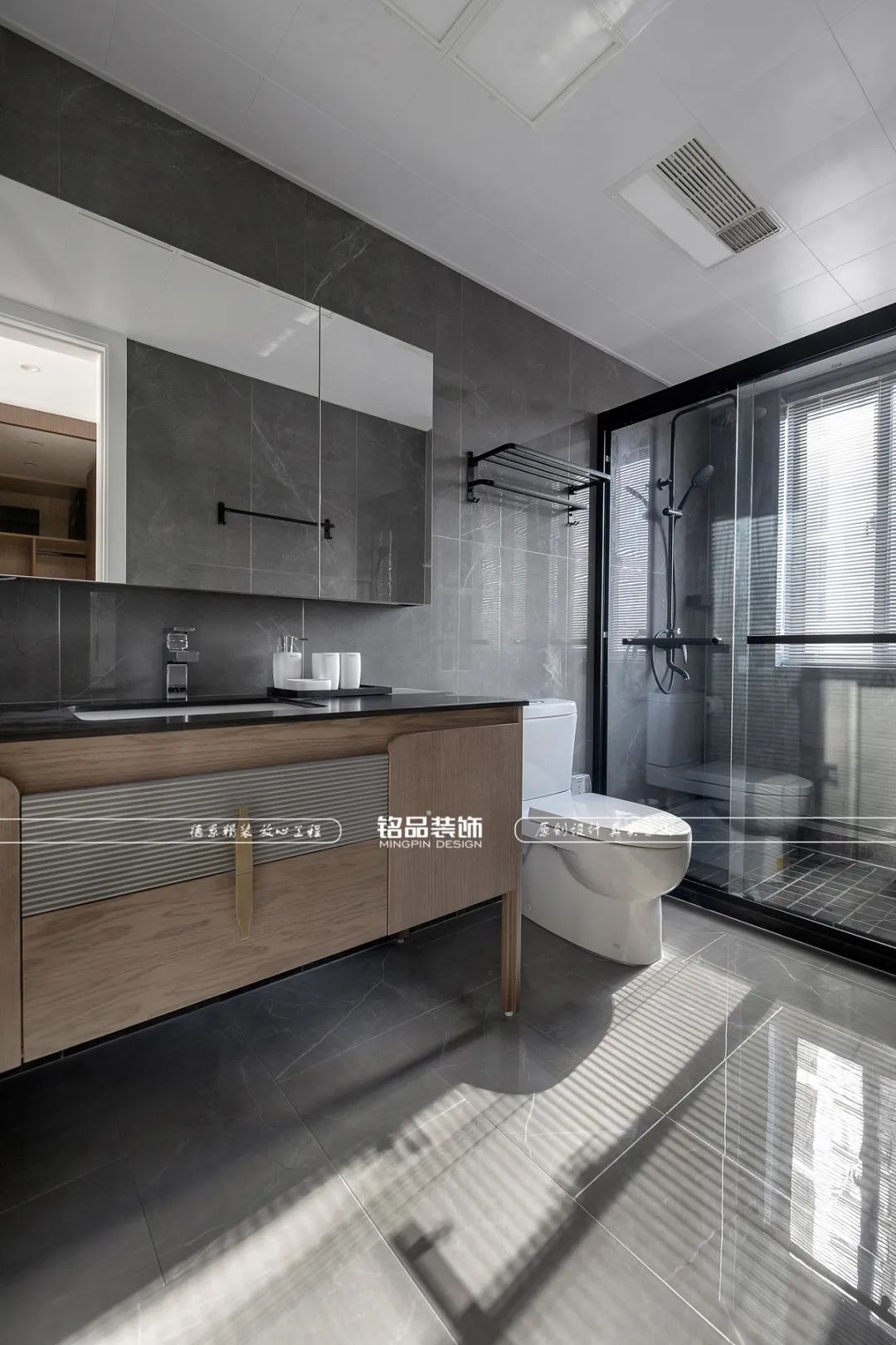 型男运动风 120㎡现代轻奢家居丨铭品装饰-48