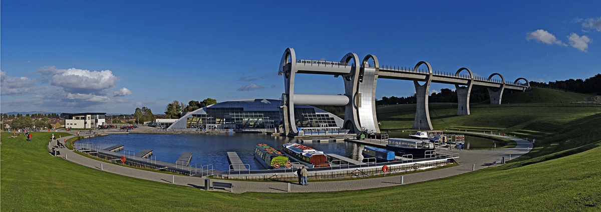 科尔克摩天轮（Колесо Фолкерк）丨英国苏格兰-17