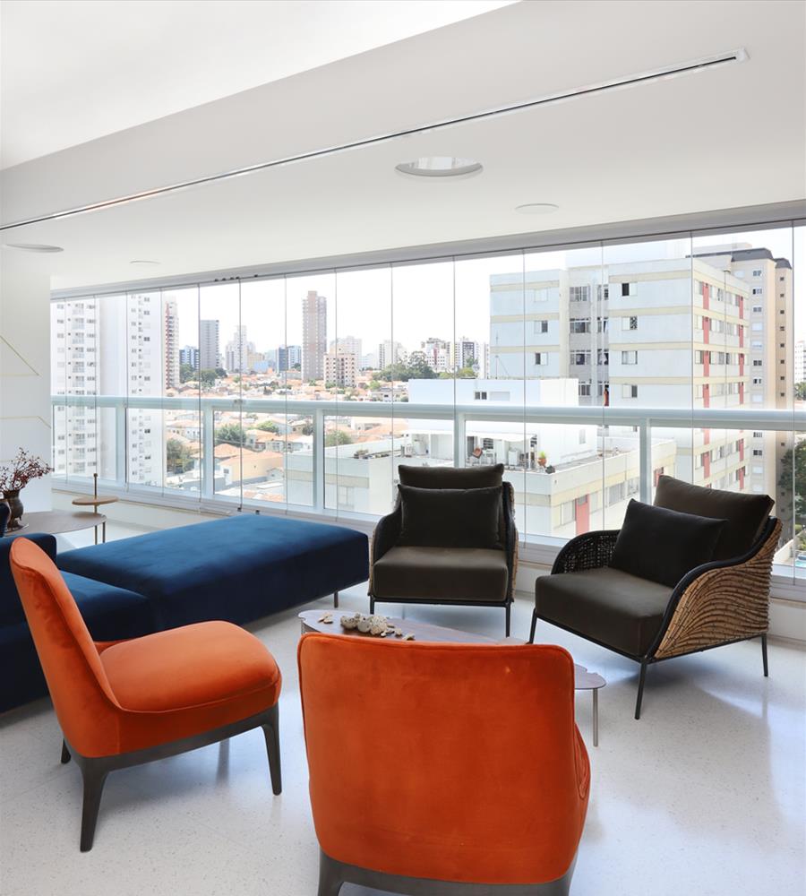 巴西 SP 公寓 | 极简设计,自然采光与通风的完美结合-4