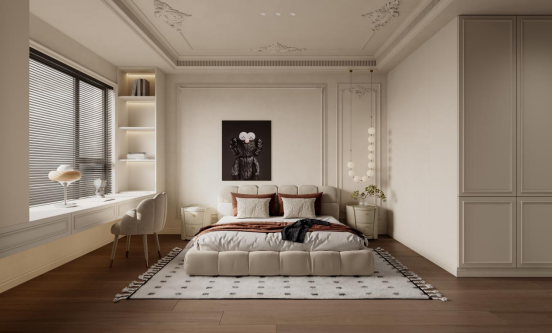 法式浪漫,徐一舒打造无界生活空间丨西安锐格惟辰装饰工程有限公司-25