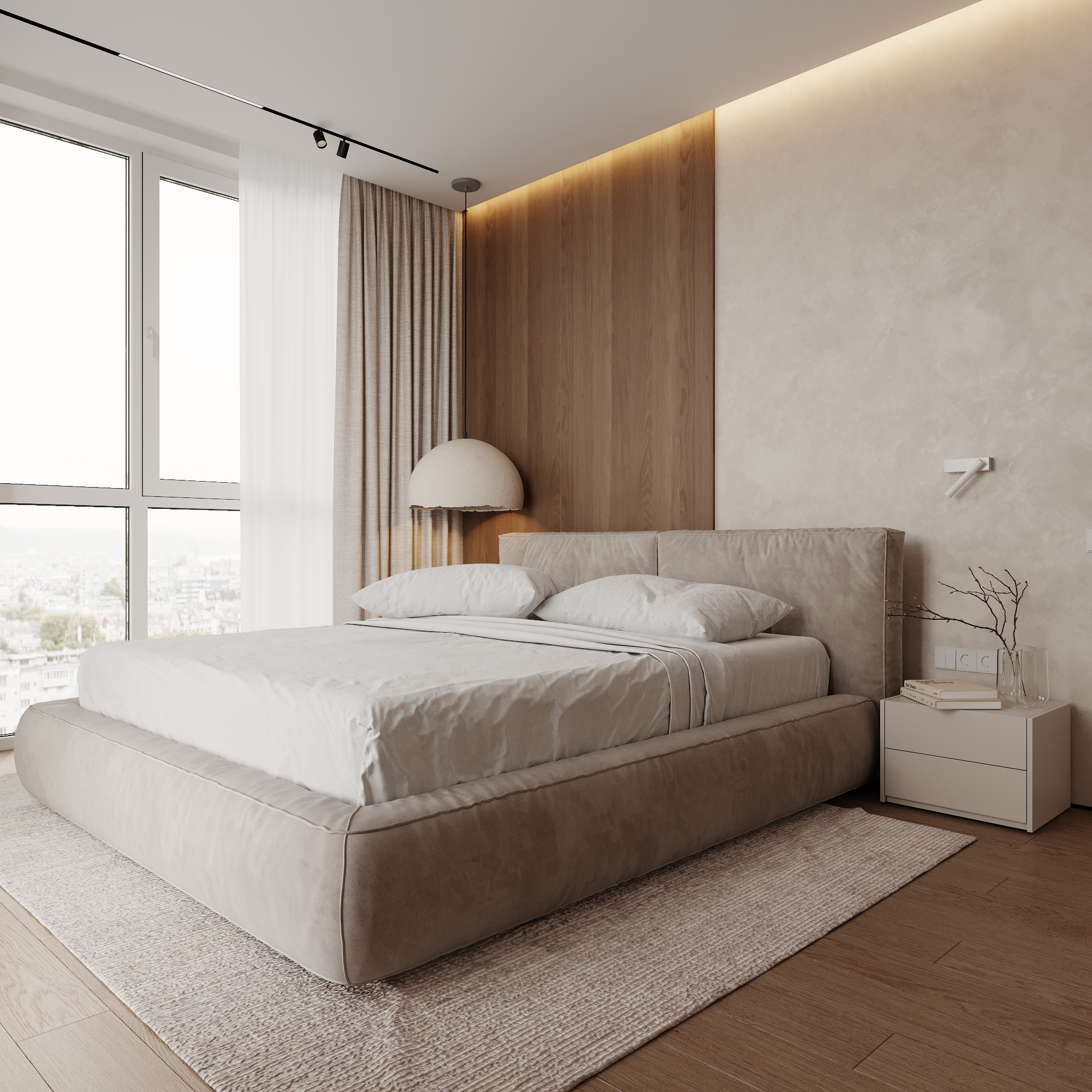 平静色彩的家庭公寓丨乌克兰丨Bodes studio-27