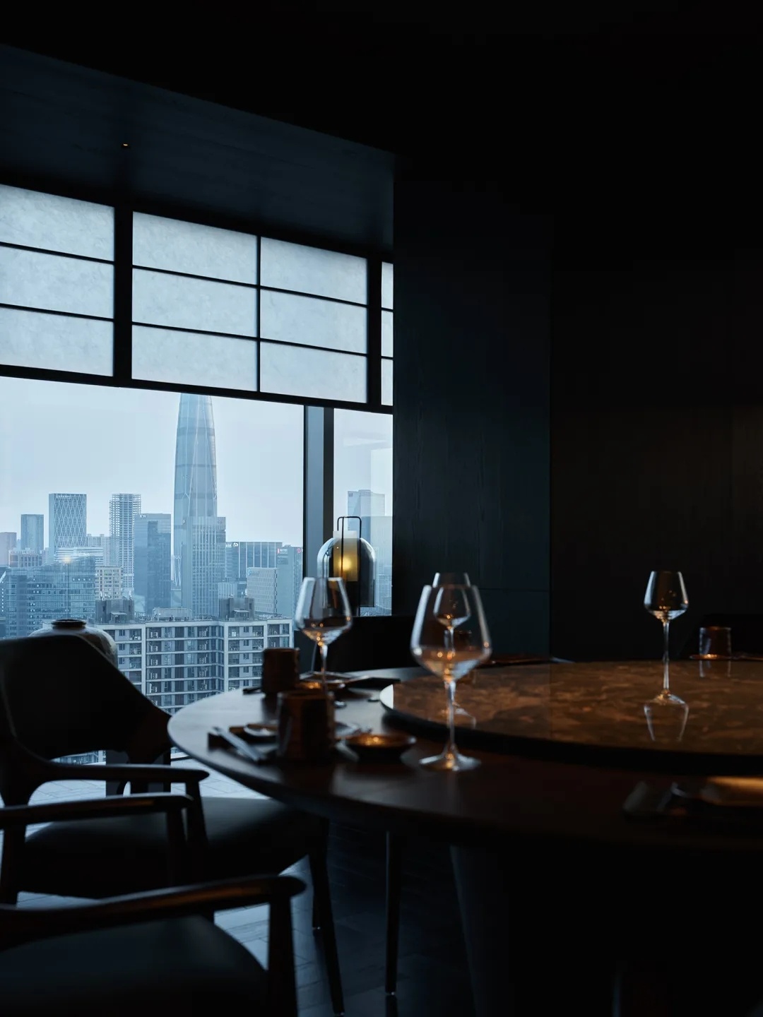 鸣辉正本料理宁波东部店丨中国宁波丨李一设计师事务所-56