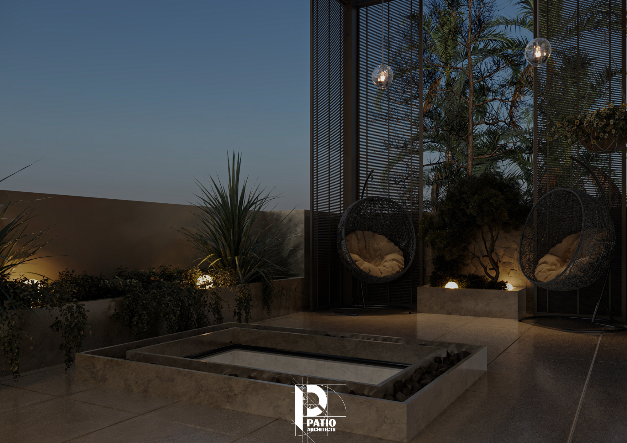 优雅的卢·奢华屋顶生活空间丨阿联酋艾因丨Patio Architects L.L.C-16