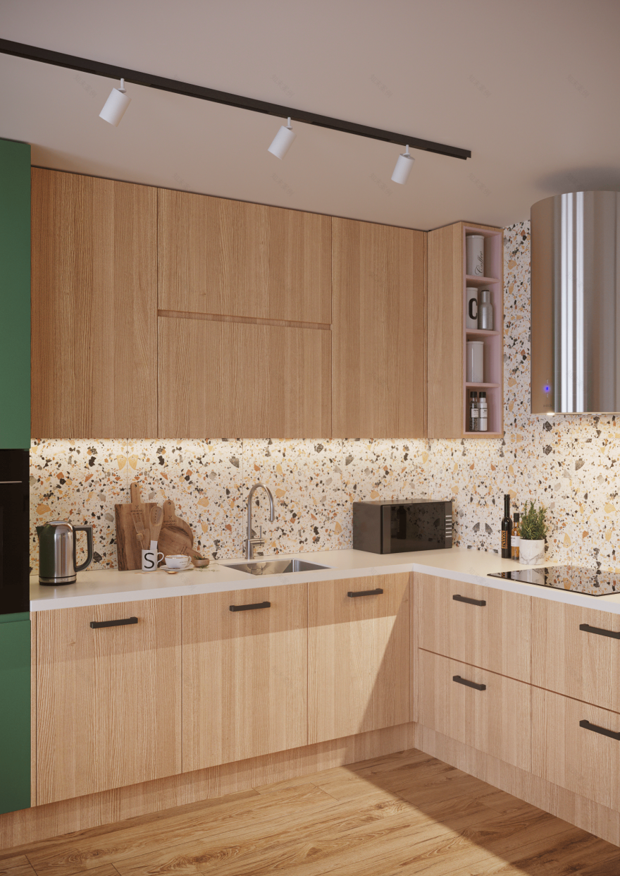 法伊娜公寓丨乌克兰基辅丨Lyubov Zavoychynska-9