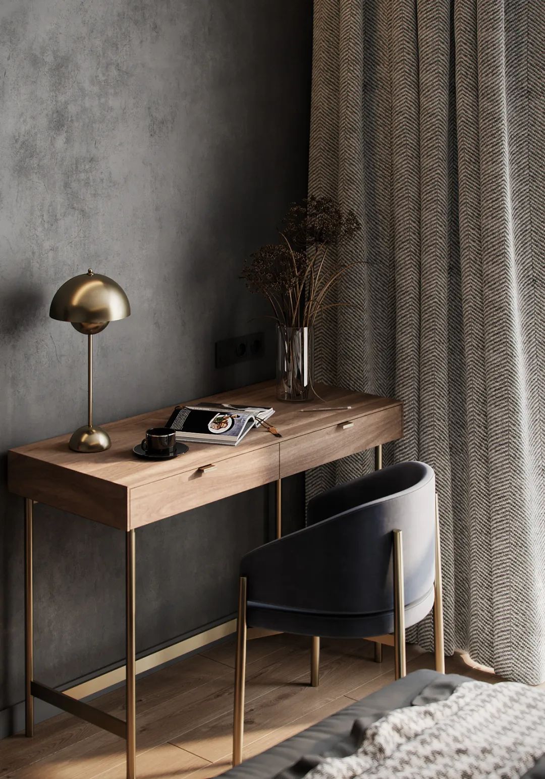 现代简约轻奢住宅丨BODES Studio-36