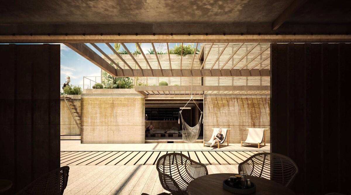 拉本塔纳海滩上的集装箱伪装者丨墨西哥丨V TALLER-15