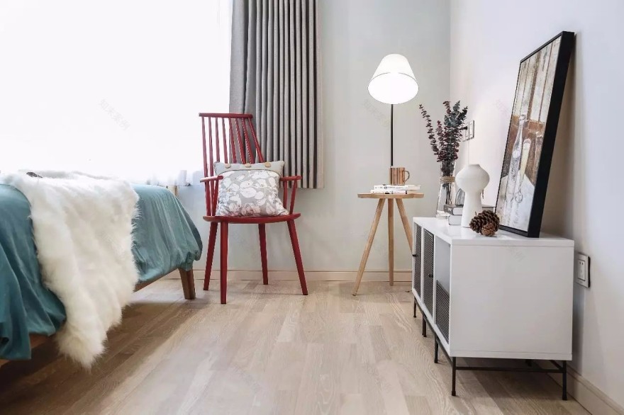 65 岁老太打造 107㎡前卫北欧风家居,成为年轻人羡慕的模样-43