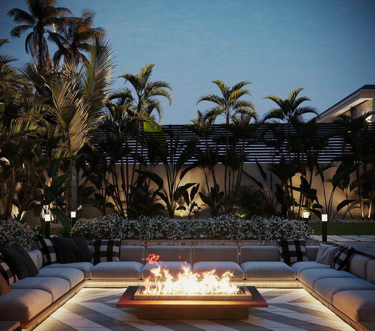 Rehab Villa 室内可视化设计丨Taj DesignSherif Helal-69