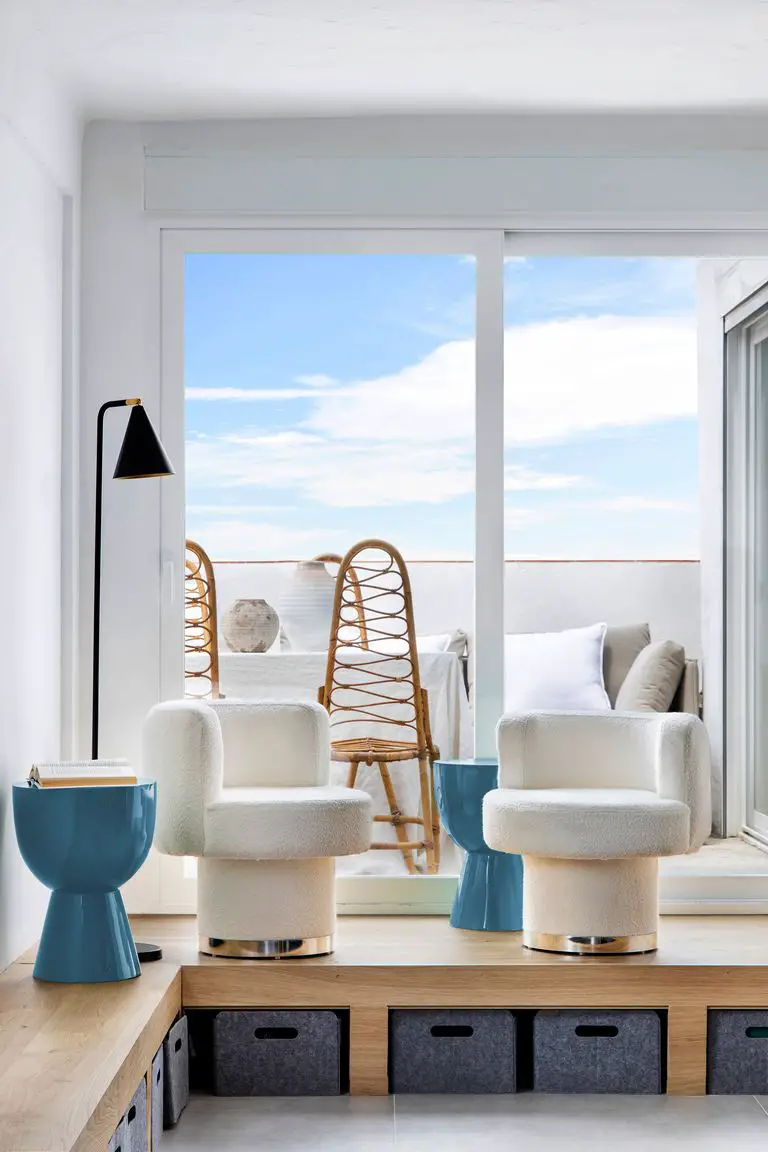 西班牙 70 年代公寓现代设计改造 | 自然材质与阳光的和谐融合-7